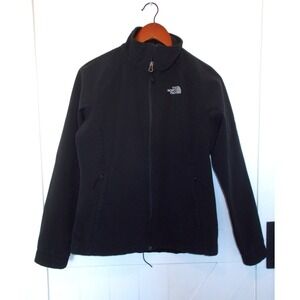 The North Face Full Zip Jacket Coat Black Women's Size M
